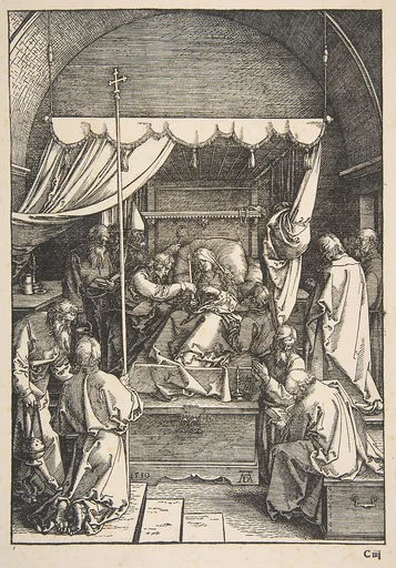 The Death of the VIrgin, from "The Life of the Virgin"