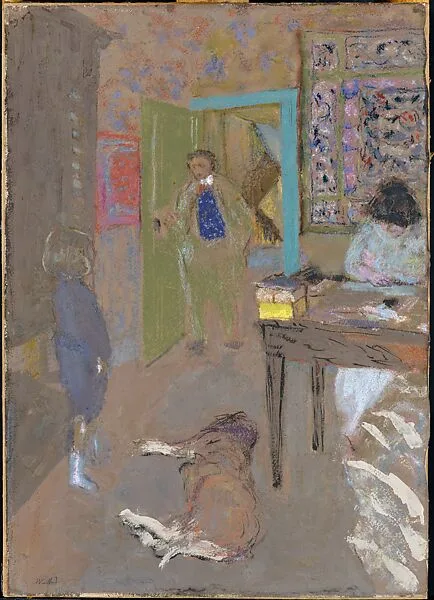 Interior at Saint-Jacut — Edouard Vuillard