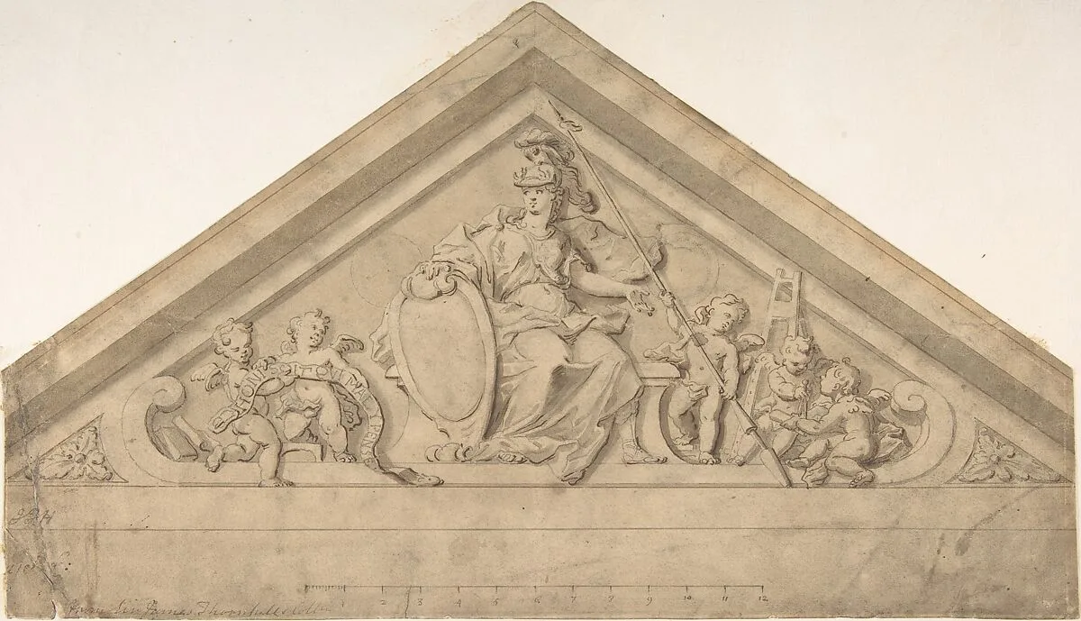 Design for a Pediment — Bouget