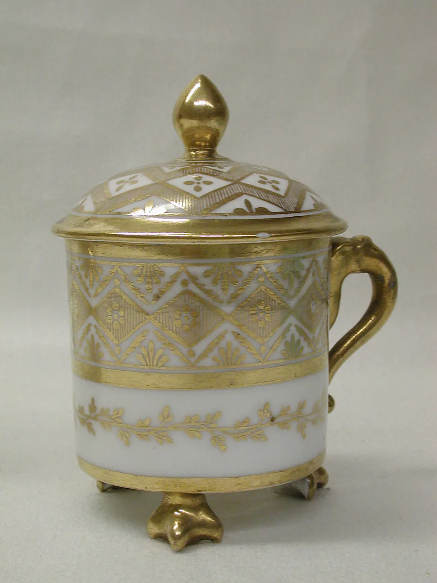 Cup with cover — Royal Porcelain Manufactory, Naples
