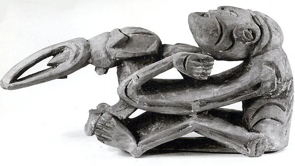 Figure from a Canoe Prow — Unknown