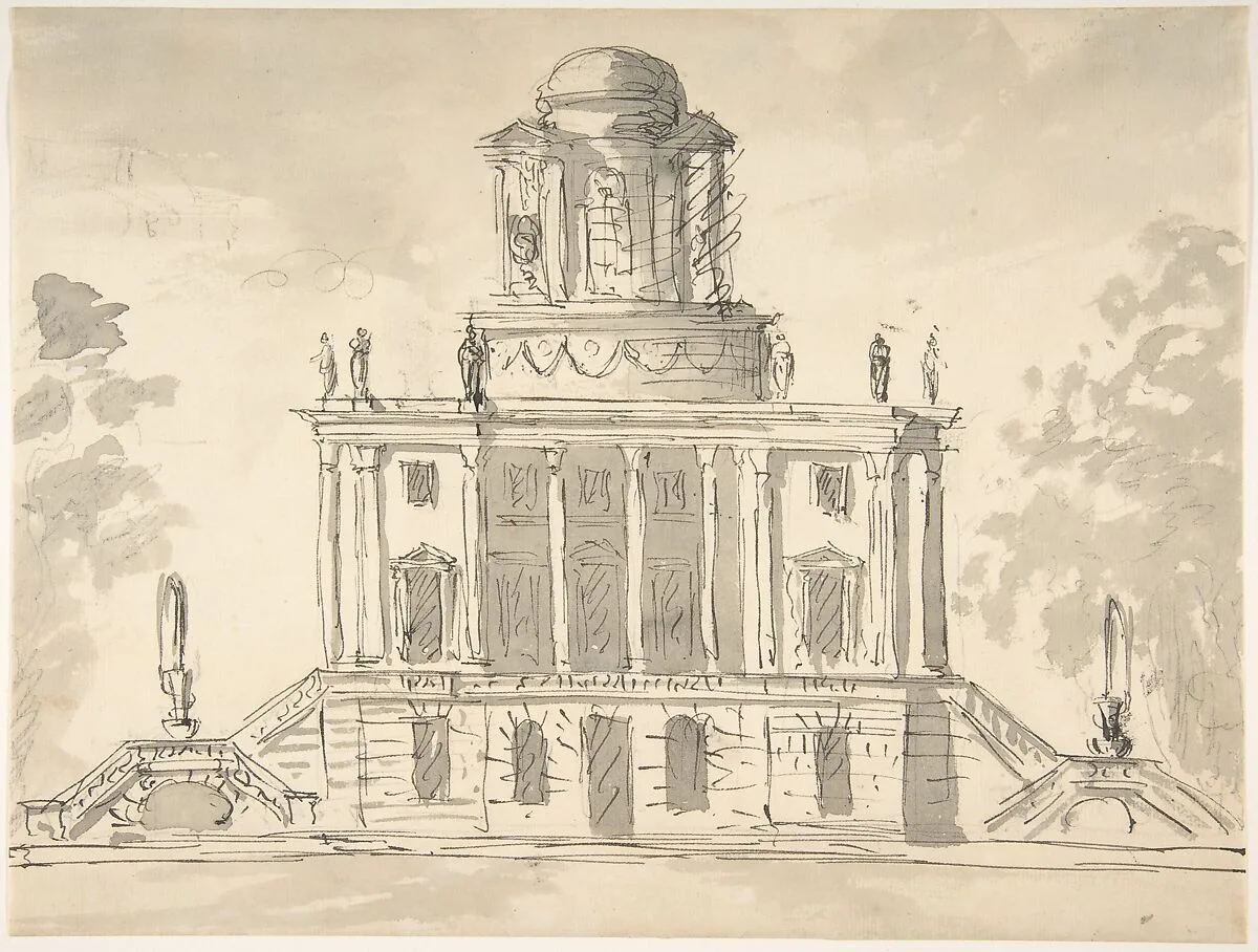 Design for a Mausoleum — Sir William Chambers
