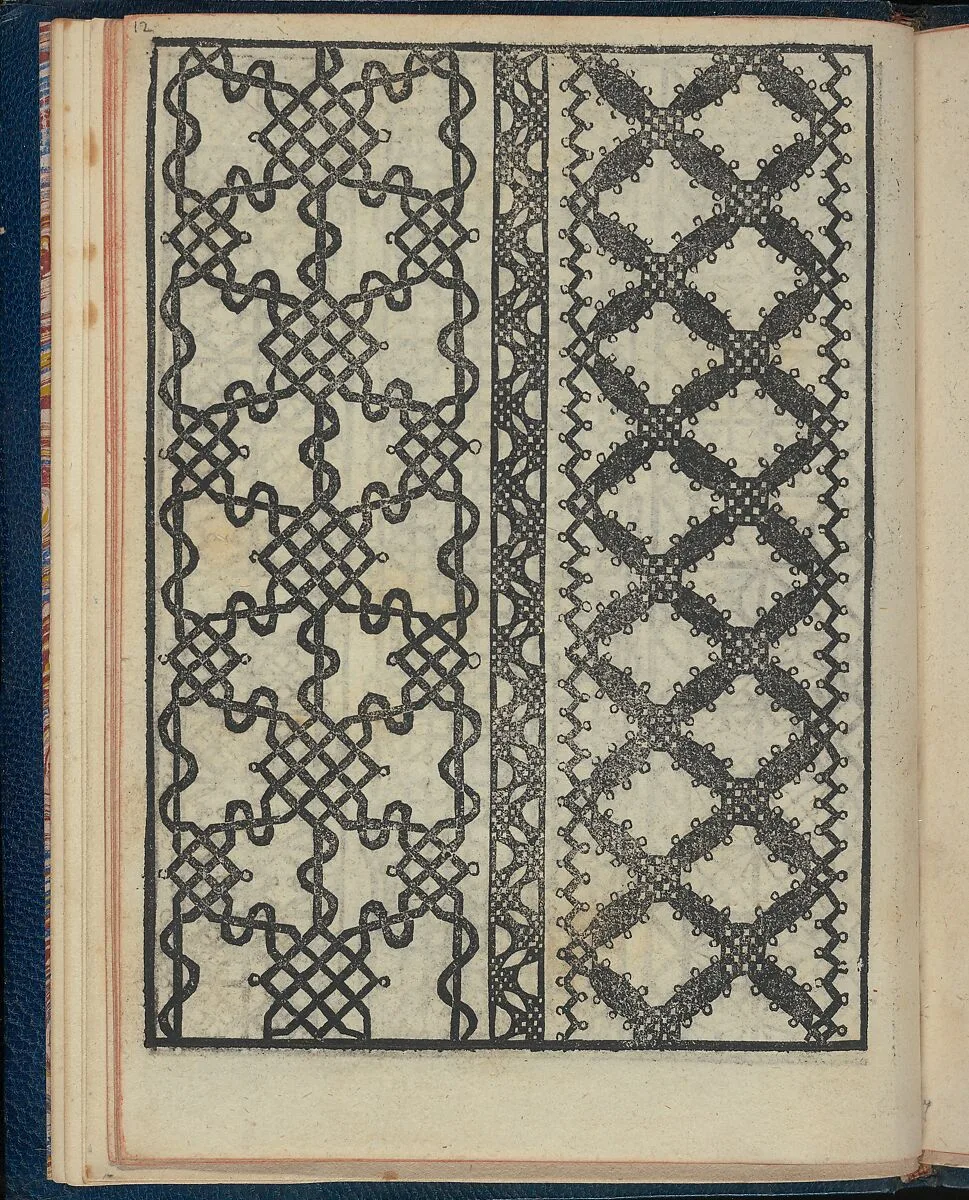 Le Pompe: Opera Nova, page 6 (verso) — Giovanni Battista & Marchio Sessa
