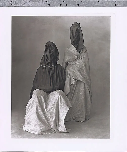Two Guedras, Morocco — Irving Penn
