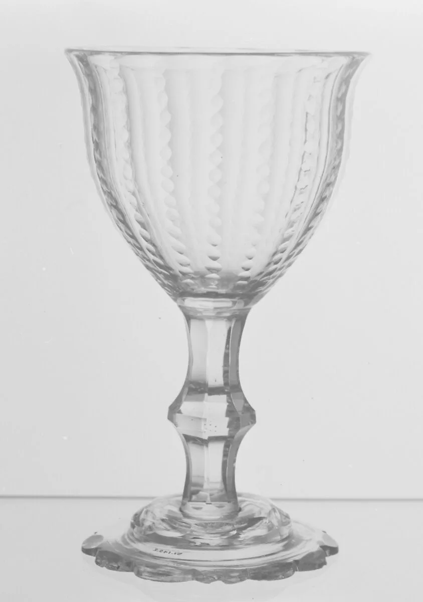 Sweetmeat glass (one of two) — Unknown