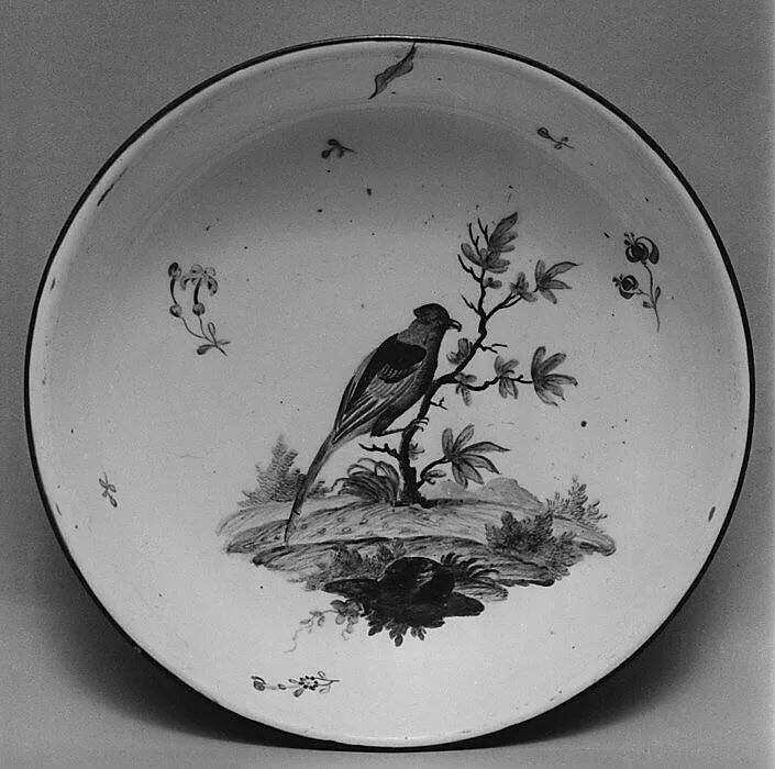 Saucer (part of a service) — Frankenthal Porcelain Manufactory|Karl Theodor period|Adam Bergdoll
