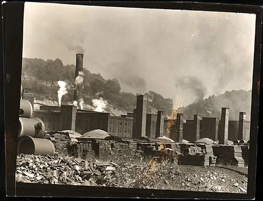 [Clay Plant, Midvale, Ohio, for Fortune Article "Clay: The Commonest Industrial Raw Material"]