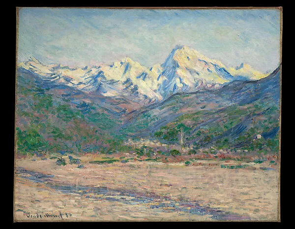 The Valley of the Nervia — Claude Monet