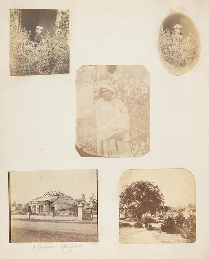 [Young Girl in the Garden]