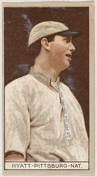 Hamilton Hyatt, Pittsburgh, National League, from the Brown Background series (T207) for the American Tobacco Company — American Tobacco Company