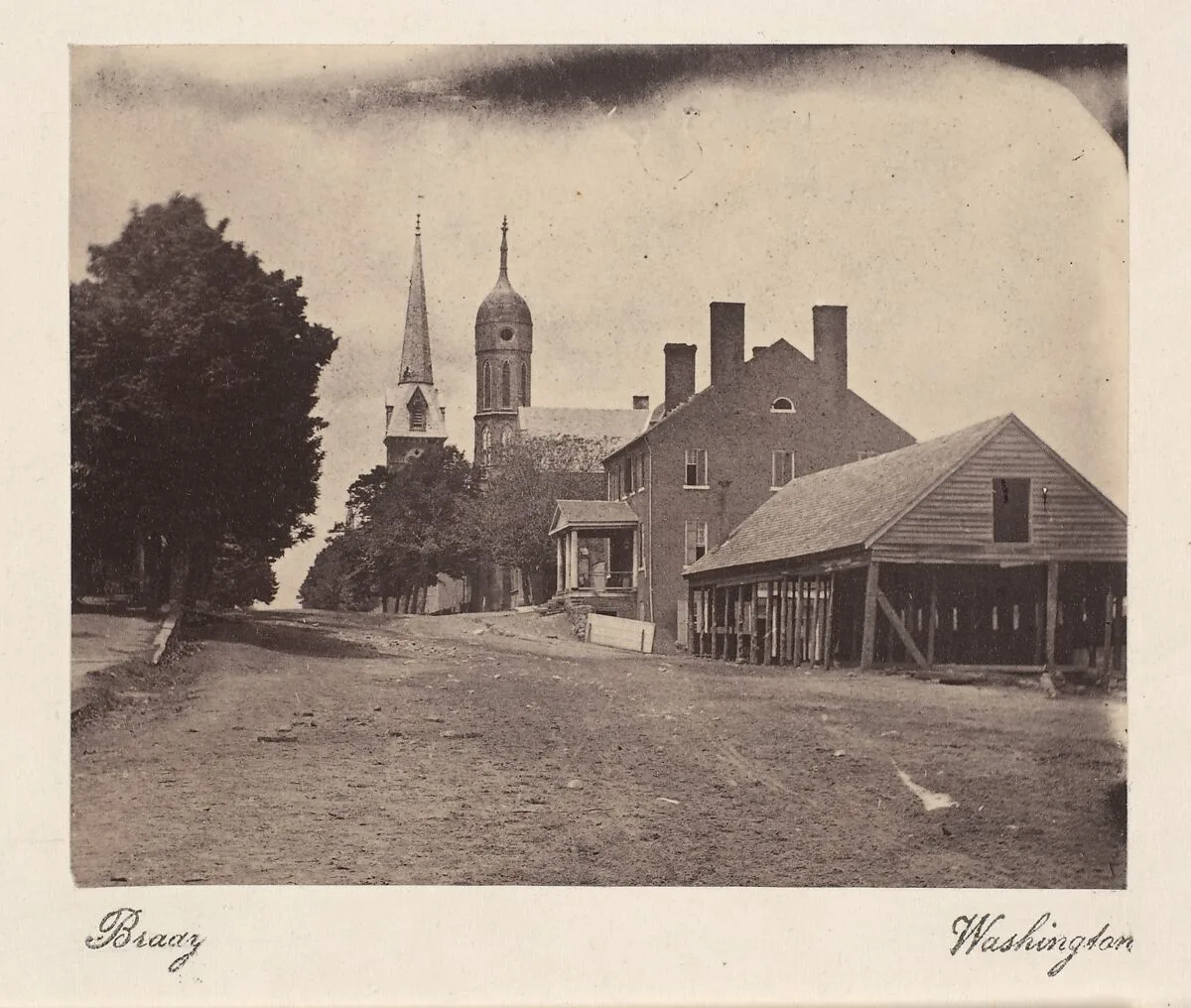 Second Corps Hospital, Washington, D.C. — Mathew B. Brady