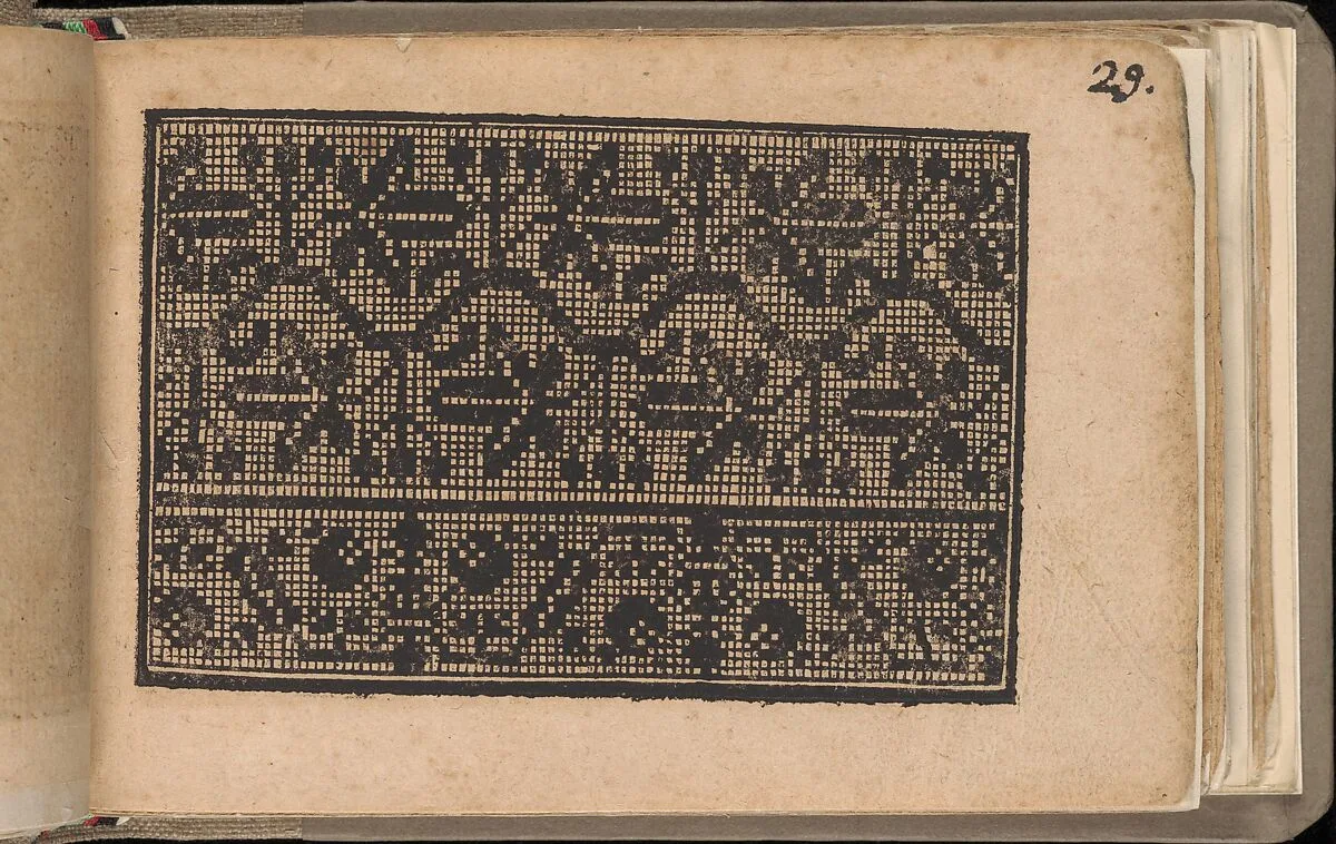 Schön newes Modelbuch (Page 29r) — Sigismundus Latomus