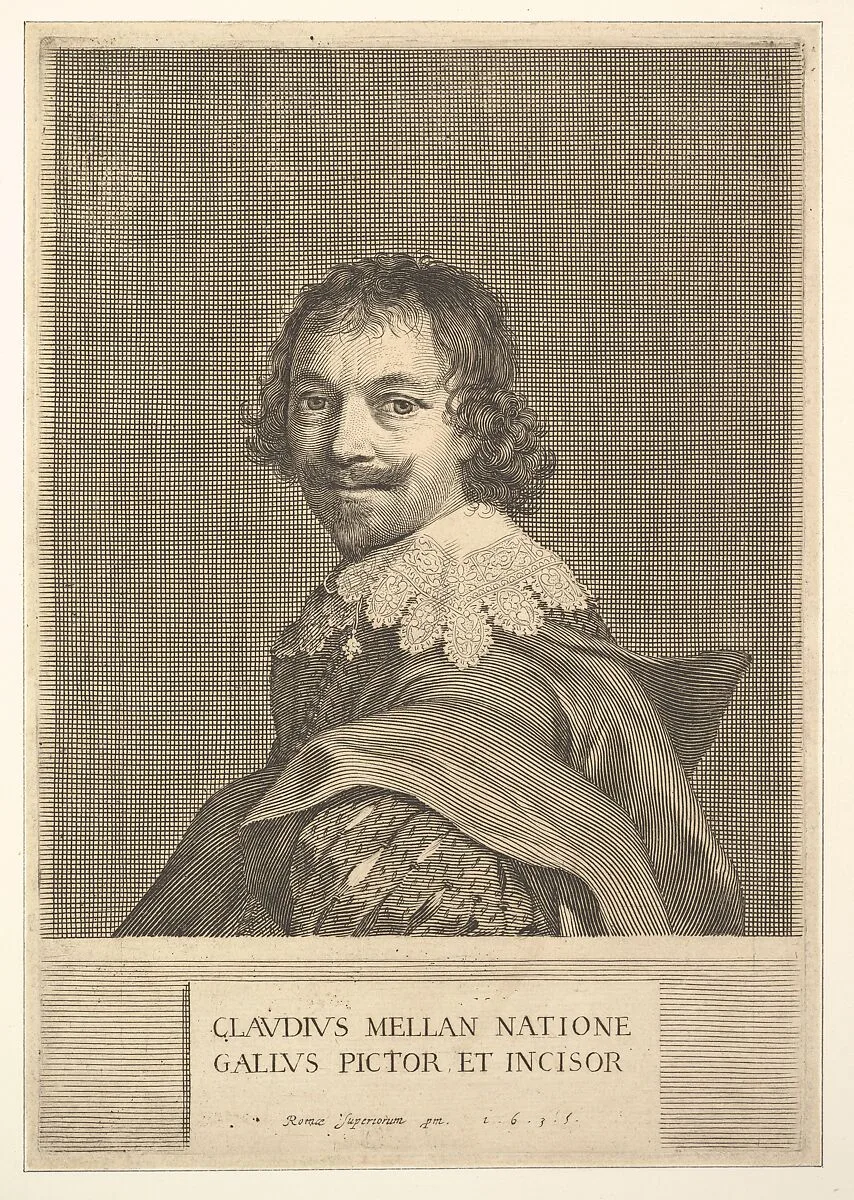 Claude Mellan: Self Portrait — Claude Mellan