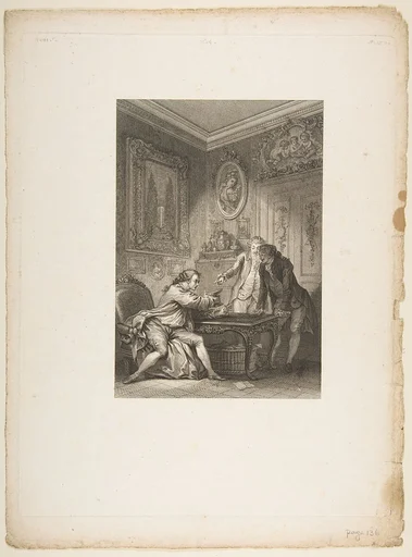 La Coupe Enchantee, from "Contes et nouvelles en vers par Jean de La Fontaine. A Paris, de l'imprimerie de P. Didot, l'an III de la République, 1795"
