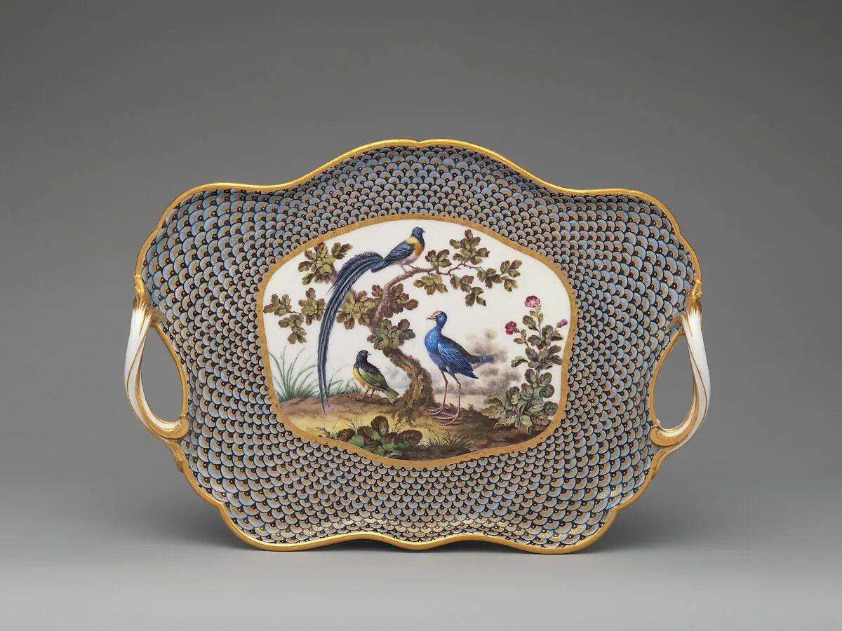 Tray (plateau Duplessis) (part of a service) — Sèvres Manufactory|François-Joseph Aloncle