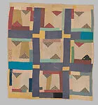 Nine-Block quilt — Martha Pettway