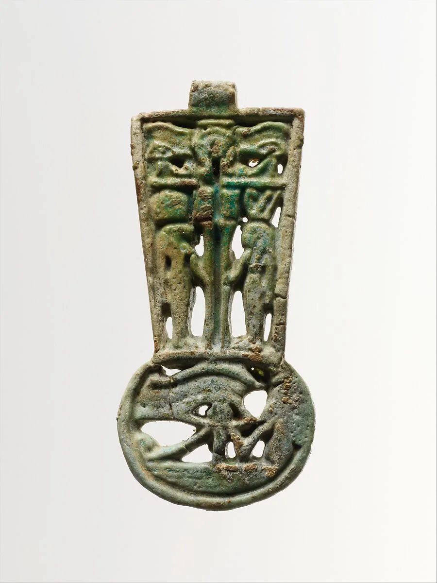 Faience amulet — Unknown
