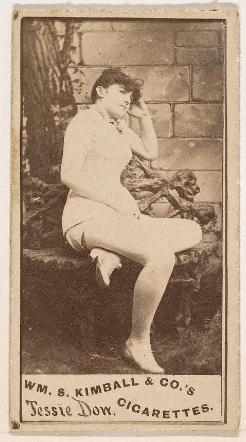 Jessie Dow, from the Actresses series (N203) issued by Wm. S. Kimball & Co. — William S. Kimball & Company