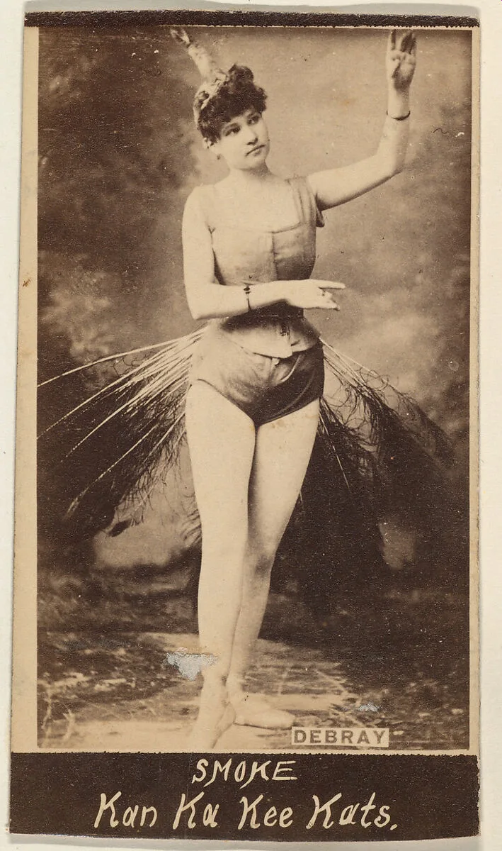 Miss Debray, from the Actresses series (N675), promoting Kan Ka Kee Kats — Unknown