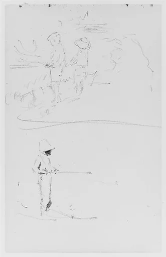 Fisherman—Two Scenes (from Sketchbook)