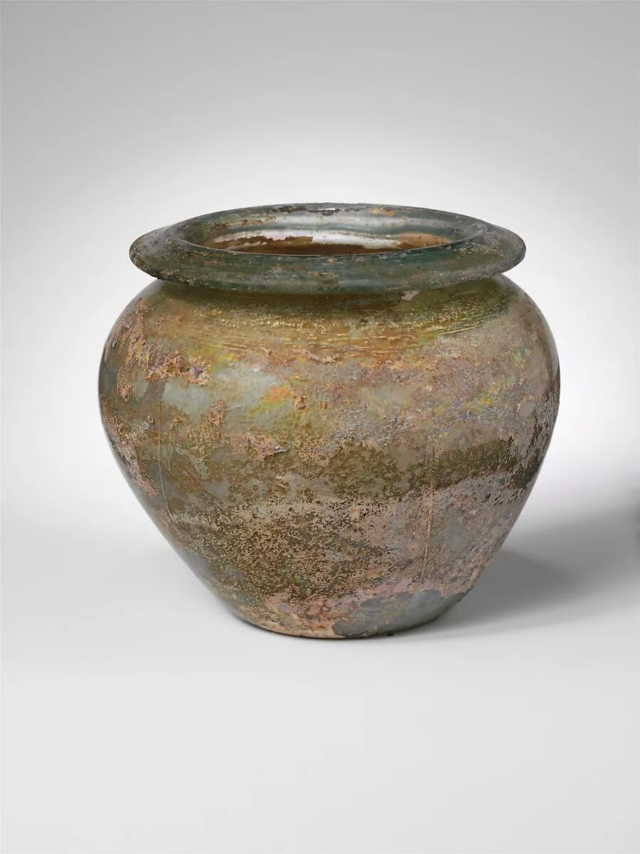Glass jar — Unknown