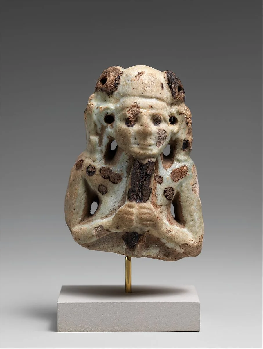 Double-flute player — Unknown