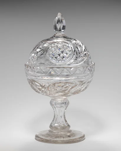Sweetmeat glass with cover