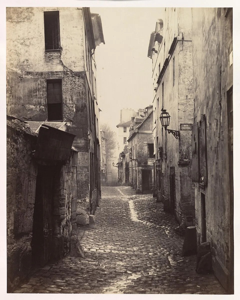 Rue Traversine (from the Rue d'Arras) — Charles Marville