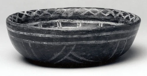 Bowl with Geometric Design
