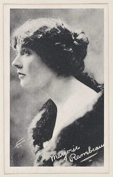 Marjorie Rambeau from Kromo Gravure "Leading Moving Picture Stars" (W623) — Kromo Gravure Photo Company, Detroit, Michigan