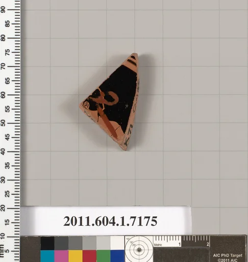 Terracotta fragment of a kylix (drinking cup)