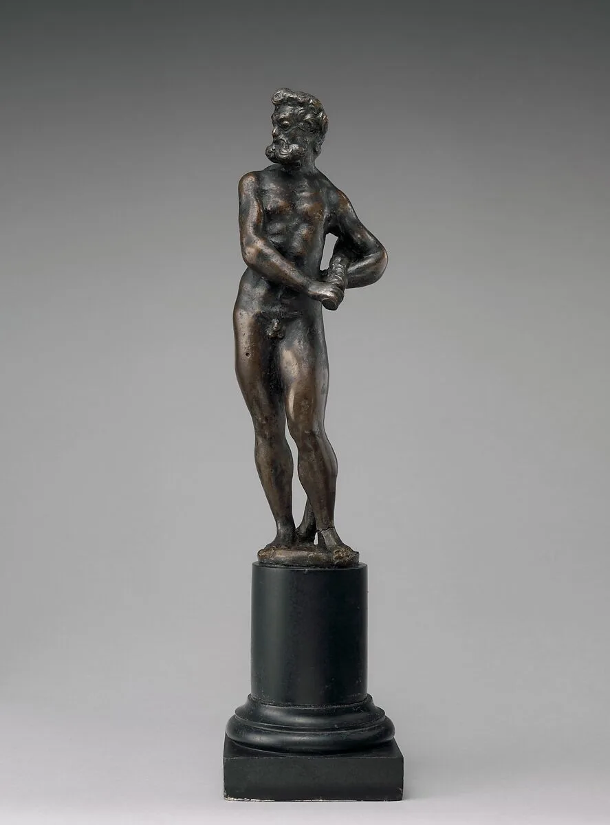 Hercules carrying his club — Niccolò Roccatagliata