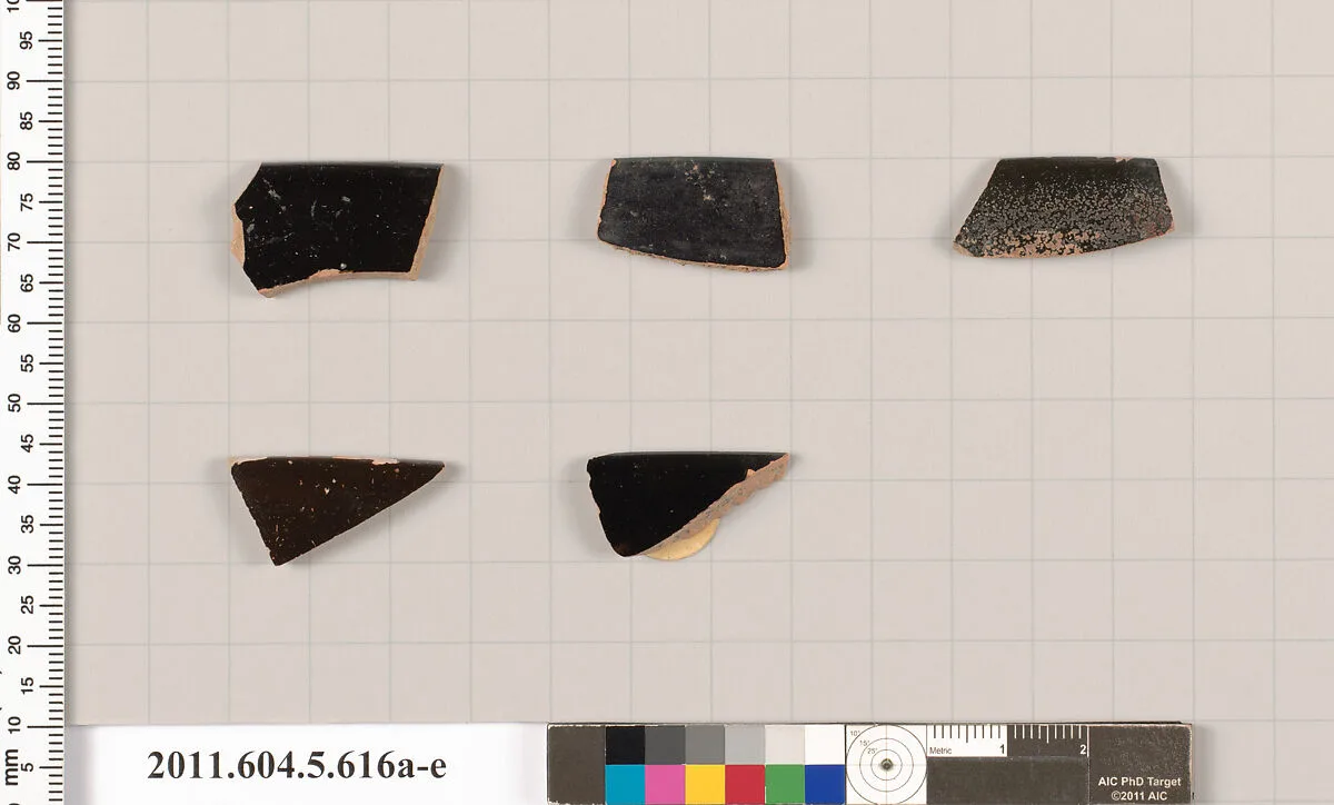 Terracotta rim fragments of kylikes (drinking cups) — Unknown