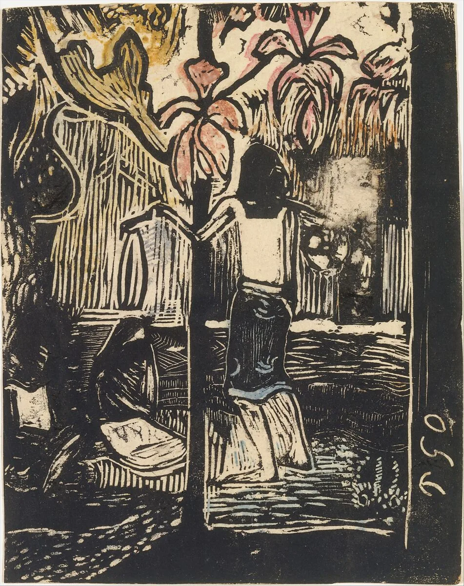 Fragrance (Noa Noa), small block — Paul Gauguin