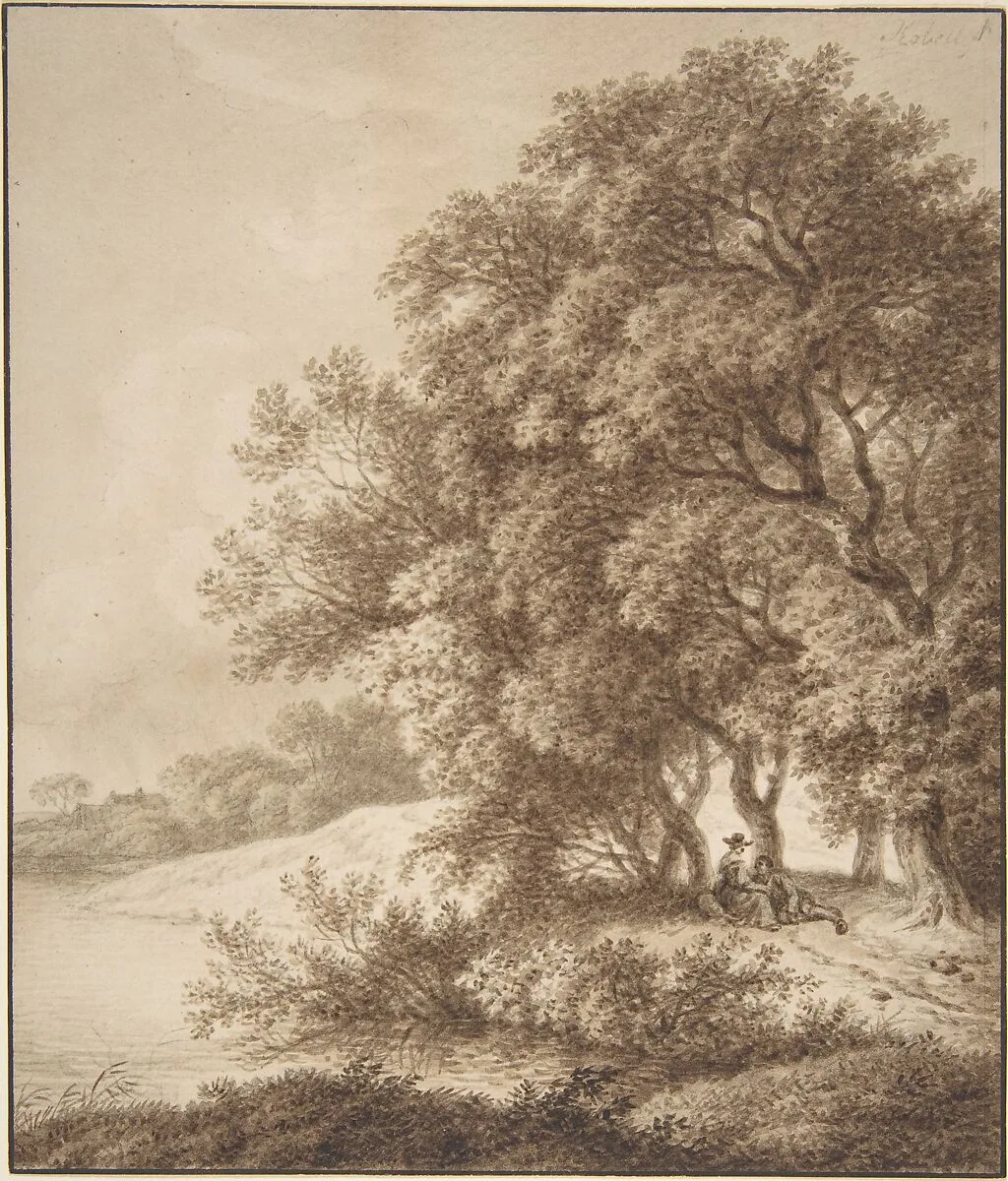 Landscape with Lovers — Ferdinand Kobell