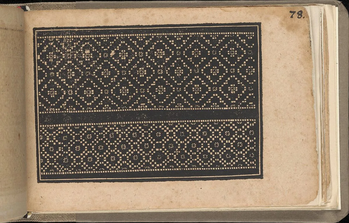 Schön newes Modelbuch (Page 78r) — Sigismundus Latomus