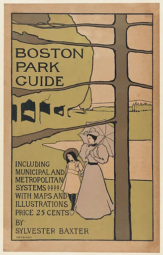 Boston Park Guide Including Municipal and Metropolitan Systems, with Maps and Illustrations