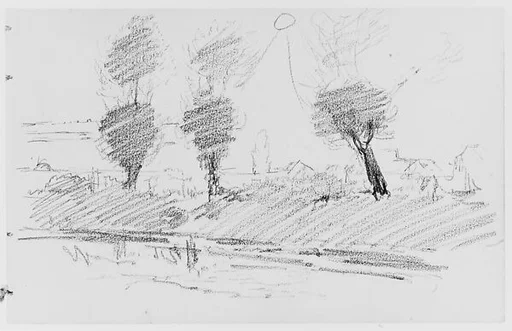 Landscape with Trees (from Sketchbook)