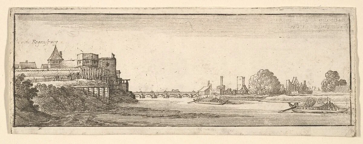 Regensburg — Wenceslaus Hollar