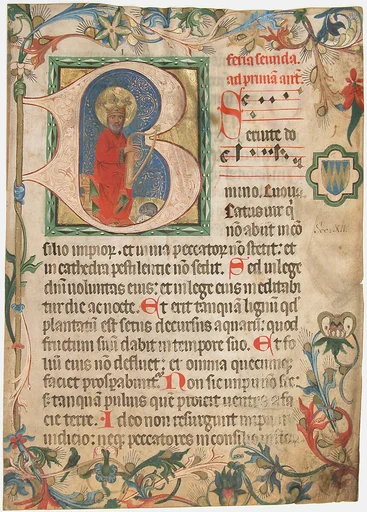 Manuscript Leaf from a Missal