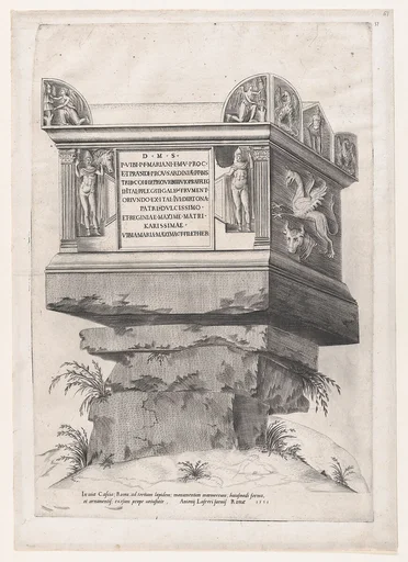 Speculum Romanae Magnificentiae: Sepulchre of Vibius