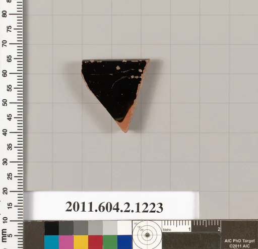 Terracotta fragment from a kantharos: head vase?
