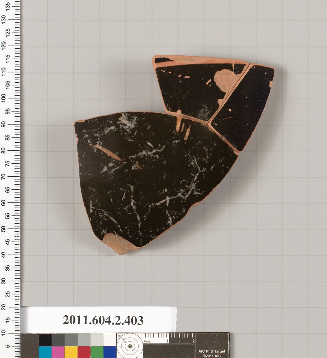 Terracotta fragment of a column-krater (bowl for mixing wine and water) — Unknown