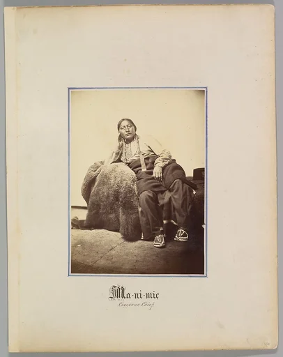 Ma-ni-mic, Cheyenne Chief