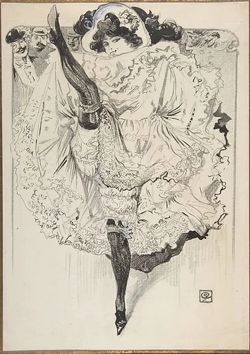 A Cancan Dancer