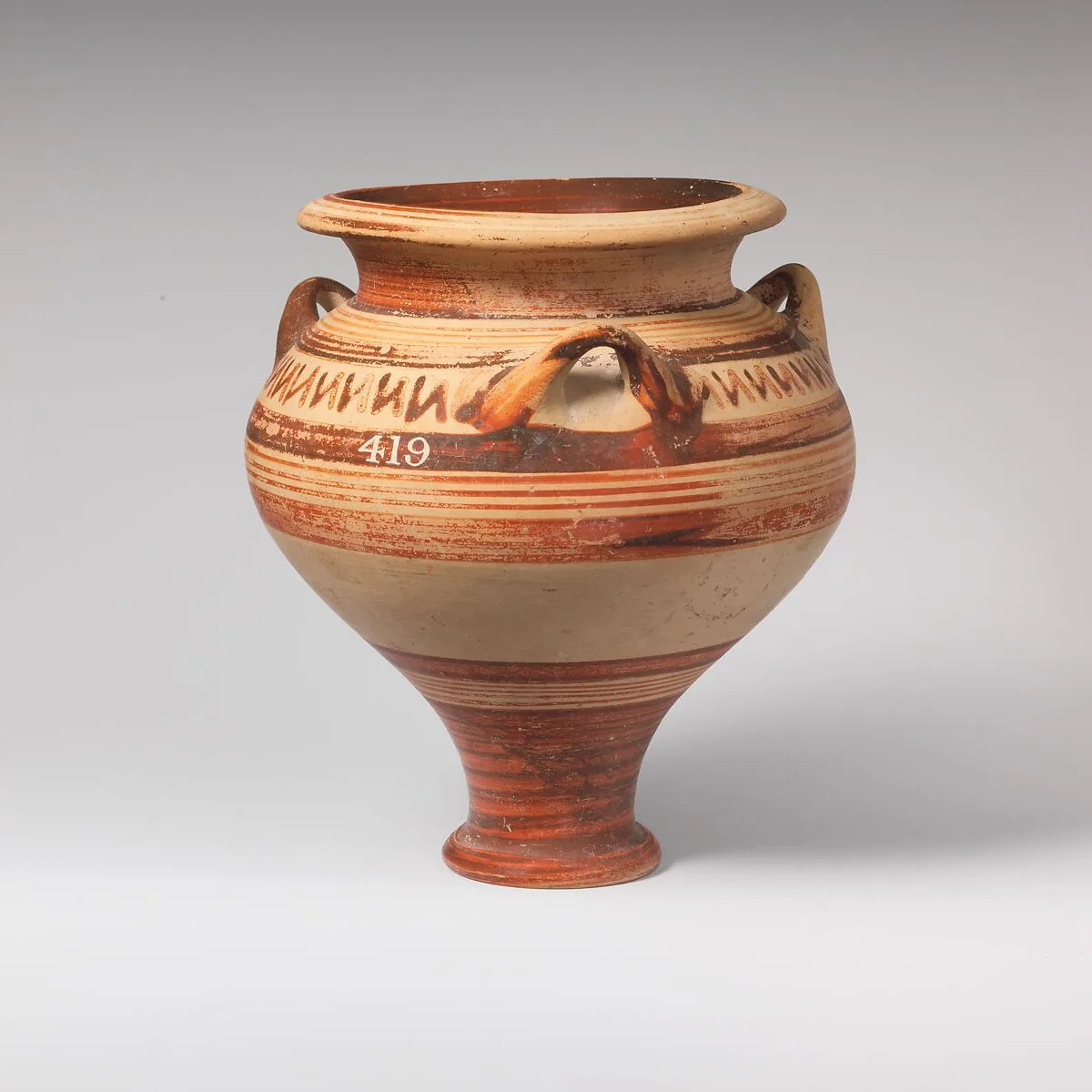 Terracotta pithoid jar — Unknown