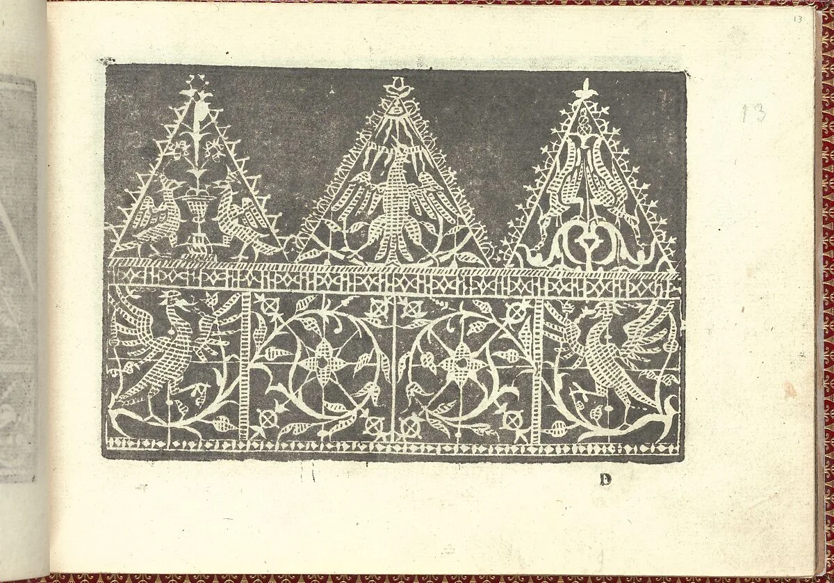 Corona delle Nobili et Virtuose Donne: Libro I-IV, page 13 (recto) — Cesare Vecellio