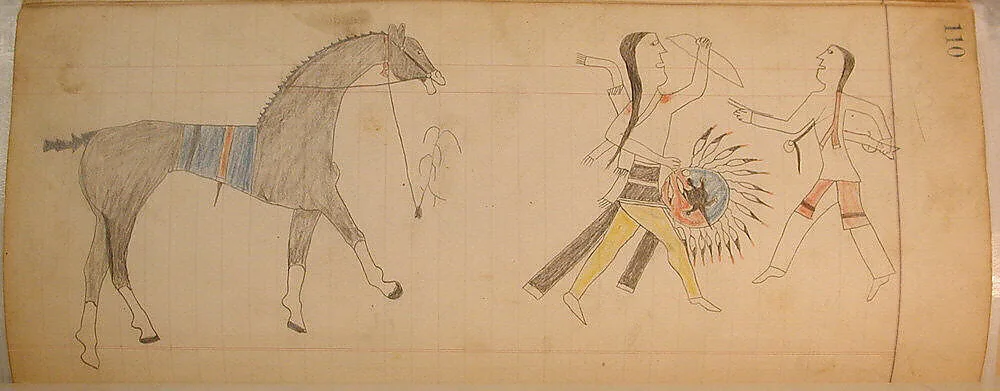Maffet Ledger: Drawing — Unknown