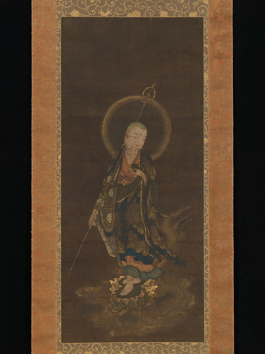 見返り地蔵菩薩図|The Bodhisattva Jizō “Looking Back” — Unidentified artist