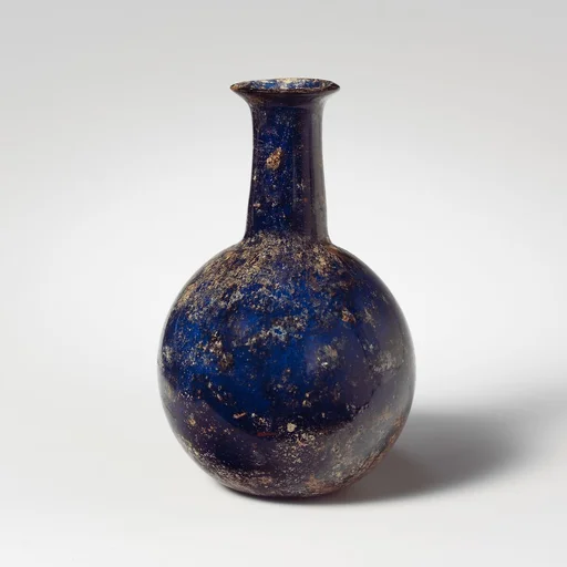 Glass perfume bottle